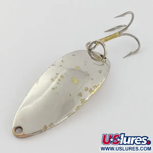 Vintage Seneca Little Cleo (Hula Girl), 1/2oz Nickel / Brass fishing spoon #24102