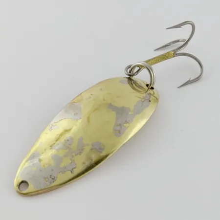 Vintage Seneca Little Cleo (Hula Girl), 1/2oz  Brass fishing spoon #24103