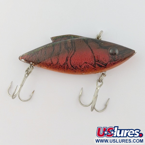 Vintage   Bill Lewis Rat-L-Trap, 1/2oz metallic red/black fishing lure #24106