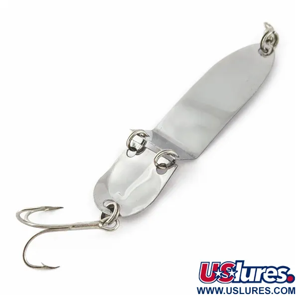 Vintage   Trolling Spoon Jointed, 1/4oz nickel fishing spoon #24107