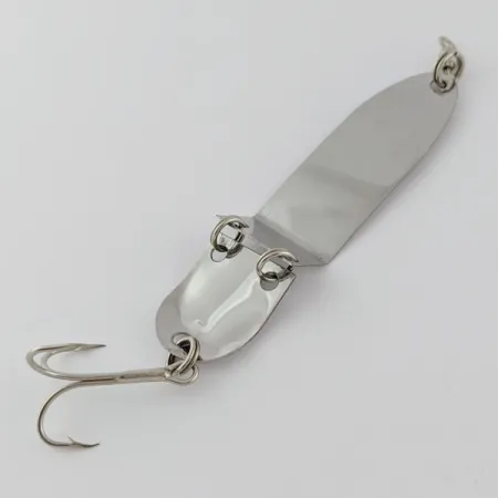 Vintage Trolling Spoon Jointed, 1/4oz nickel fishing spoon #24107