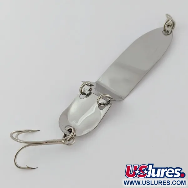 Vintage   Trolling Spoon Jointed, 1/4oz nickel fishing spoon #24107