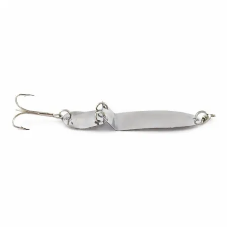 Vintage Trolling Spoon Jointed, 1/4oz nickel fishing spoon #24107