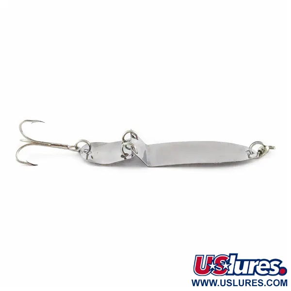 Vintage   Trolling Spoon Jointed, 1/4oz nickel fishing spoon #24107