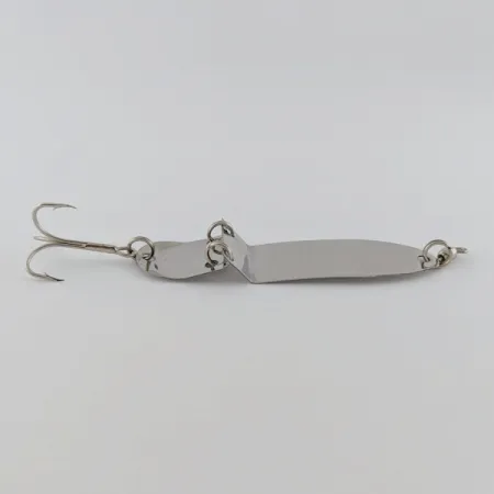 Vintage Trolling Spoon Jointed, 1/4oz nickel fishing spoon #24107