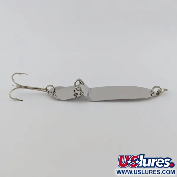 Vintage   Trolling Spoon Jointed, 1/4oz nickel fishing spoon #24107