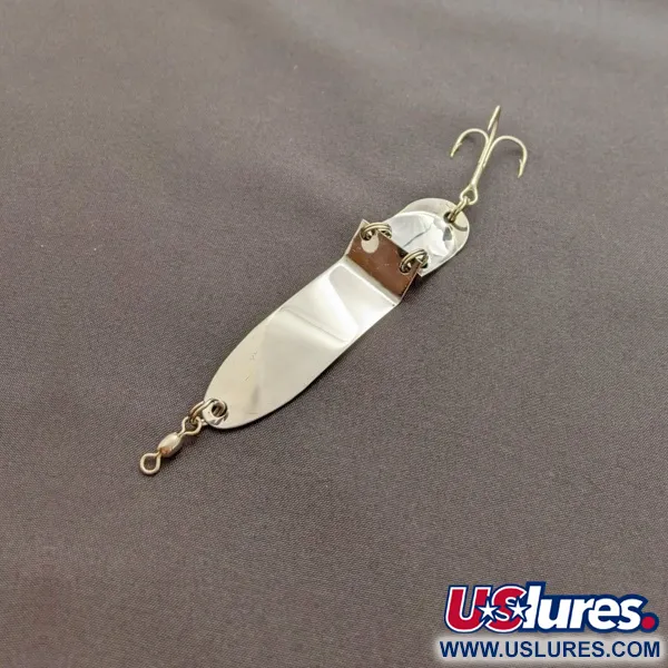 Vintage   Trolling Spoon Jointed, 1/4oz nickel fishing spoon #24107
