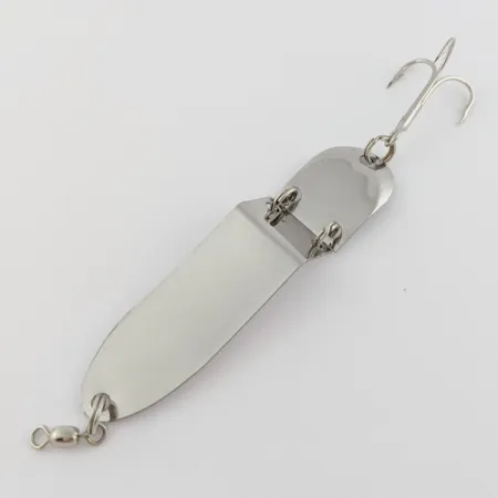 Vintage Trolling Spoon Jointed, 1/4oz nickel fishing spoon #24107