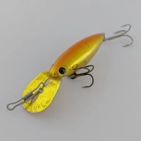 Vintage Storm Hot'N'Tot Thin Fin, 1/4oz Gold fishing lure #24108