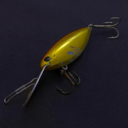 Vintage Storm Hot'N'Tot Thin Fin, 1/4oz Gold fishing lure #24108