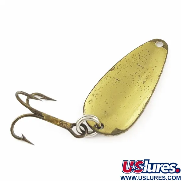 Vintage   Dura Pack Spoon, 1/8oz Brass fishing spoon #24109