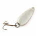 Vintage   Dura Pack Spoon, 3/16oz Nickel/Red/White fishing spoon #24110