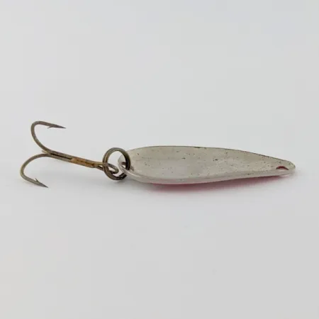 Vintage Dura-Pak  Dura Pack Spoon, 3/16oz Nickel/Red/White fishing spoon #24110