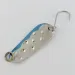 Vintage   Luhr Jensen Alpena Diamond, 3/16oz  nickel/blue fishing spoon #24111