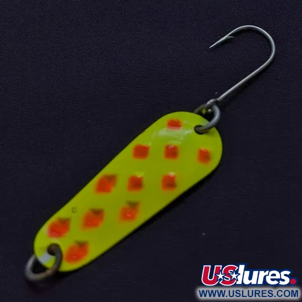 Vintage   Luhr Jensen Alpena Diamond, 1/8oz Five of Diaminds fishing spoon #24112