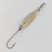 Vintage   Luhr Jensen McMahon 3, 3/32oz brass/nickel fishing spoon #24114
