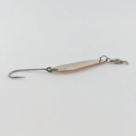 Vintage Luhr Jensen McMahon 3, 3/32oz brass/nickel fishing spoon #24114