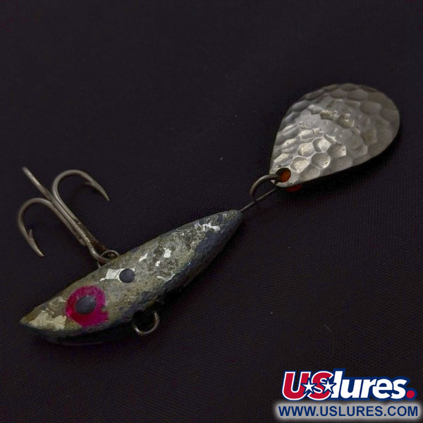 Vintage  Mann's Bait  Little George Tail Spinner​, 3/4oz nickel fishing #24117