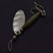 Vintage   Glen Evans Shyster, 1/4oz white/nickel spinning lure #24118