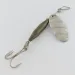 Vintage   Glen Evans Shyster, 1/4oz white/nickel spinning lure #24118