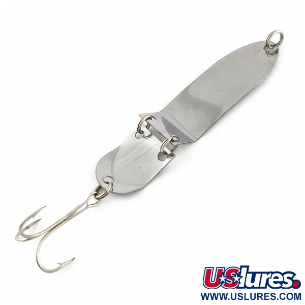Vintage   Trolling Spoon Jointed, 1/4oz nickel fishing spoon #24120