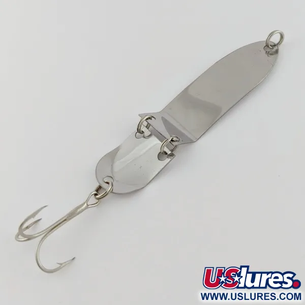Vintage   Trolling Spoon Jointed, 1/4oz nickel fishing spoon #24120