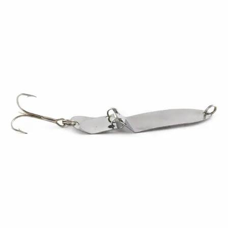 Vintage Trolling Spoon Jointed, 1/4oz nickel fishing spoon #24120