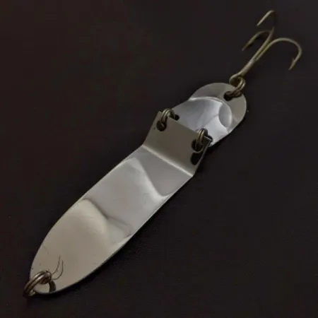 Vintage Trolling Spoon Jointed, 1/4oz nickel fishing spoon #24120