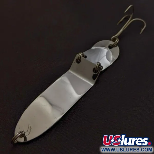 Vintage   Trolling Spoon Jointed, 1/4oz nickel fishing spoon #24120