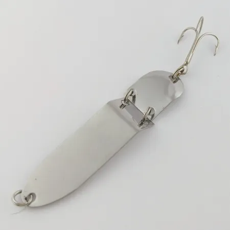 Vintage Trolling Spoon Jointed, 1/4oz nickel fishing spoon #24120