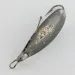 Vintage   Johnson Silver Minnow Weedless, 1/3oz nickel fishing spoon #24121