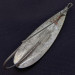 Vintage   Johnson Silver Minnow Weedless, 2/5oz nickel fishing spoon #24122