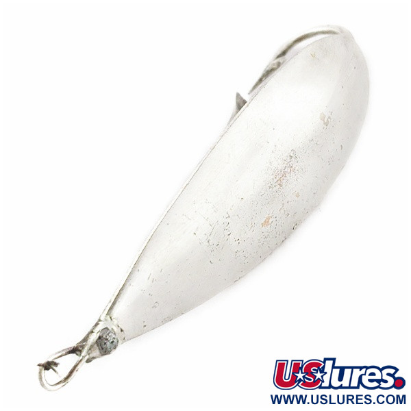 Vintage   Johnson Silver Minnow Weedless, 2/5oz silver fishing spoon #24129