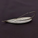 Vintage   Johnson Silver Minnow Weedless, 2/5oz silver fishing spoon #24129
