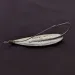 Vintage   Johnson Silver Minnow Weedless, 2/5oz silver fishing spoon #24129