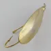 Vintage   Johnson Silver Minnow Weedless, 1/4oz gold fishing spoon #24130