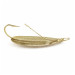 Vintage   Johnson Silver Minnow Weedless, 1/4oz gold fishing spoon #24130