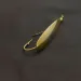 Vintage   Johnson Silver Minnow Weedless, 1/4oz gold fishing spoon #24130