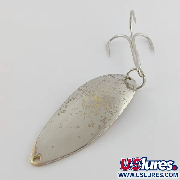 Vintage  Seneca Little Cleo (Hula Girl), 3/4oz Brass/nickel fishing spoon #24140