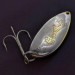 Vintage  Seneca Little Cleo (Hula Girl), 3/4oz Brass/nickel fishing spoon #24140