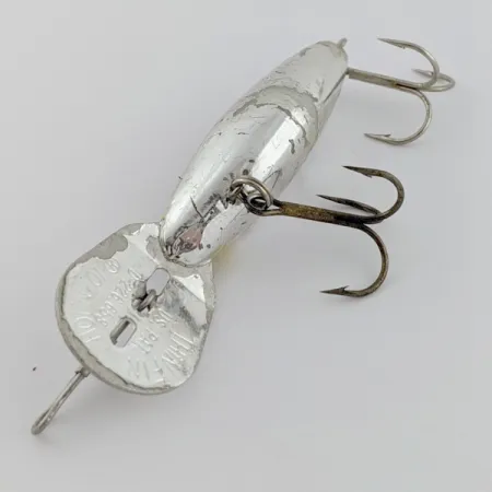 Vintage Storm Hot'N'Tot Thin Fin, 1/4oz silver fishing lure #24142