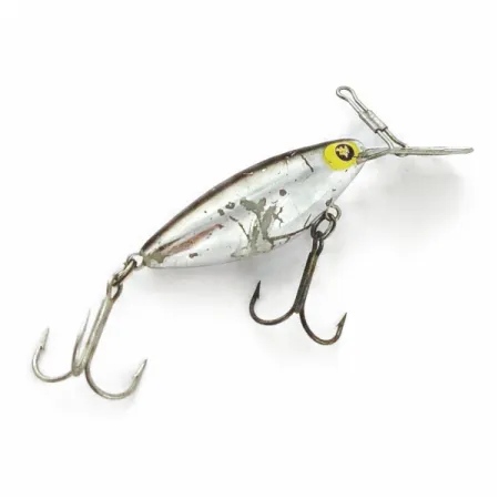 Vintage Storm Hot'N'Tot Thin Fin, 1/4oz silver fishing lure #24142