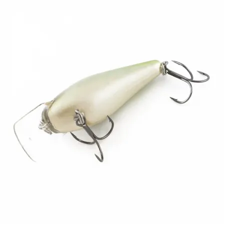 Vintage Strike King KVD 1.5 Silent square bill, 2/5oz Olive Sexy Shad fishing lure #24145