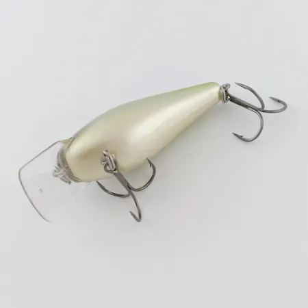 Vintage Strike King KVD 1.5 Silent square bill, 2/5oz Olive Sexy Shad fishing lure #24145