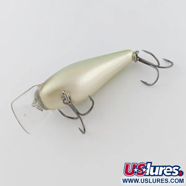Vintage   Strike King KVD 1.5 Silent square bill, 2/5oz Olive Sexy Shad fishing lure #24145