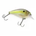 Vintage   Strike King KVD 1.5 Silent square bill, 2/5oz Olive Sexy Shad fishing lure #24145
