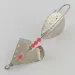 Vintage  Lindy / Little Joe Lindy Skitter-Buzz Weedless , 1/4oz Red/Nickel fishing spoon #24146