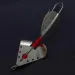 Vintage  Lindy / Little Joe Lindy Skitter-Buzz Weedless , 1/4oz Red/Nickel fishing spoon #24146