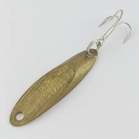 Vintage Acme Kastmaster, 1/8oz Brass fishing spoon #24147