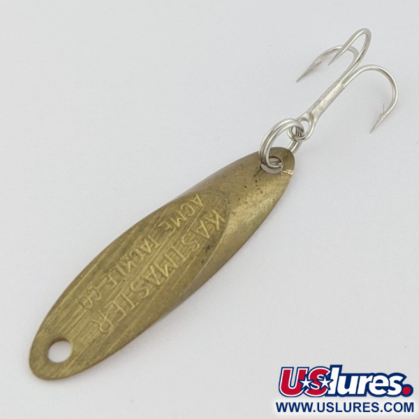 Vintage  Acme Kastmaster, 1/8oz Brass fishing spoon #24147